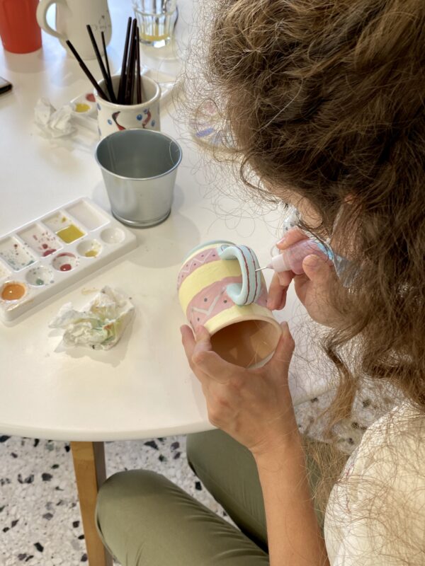 Ζωγραφική σε κεραμικό - Εμπνεόμαστε από την Sonia Delaunay!