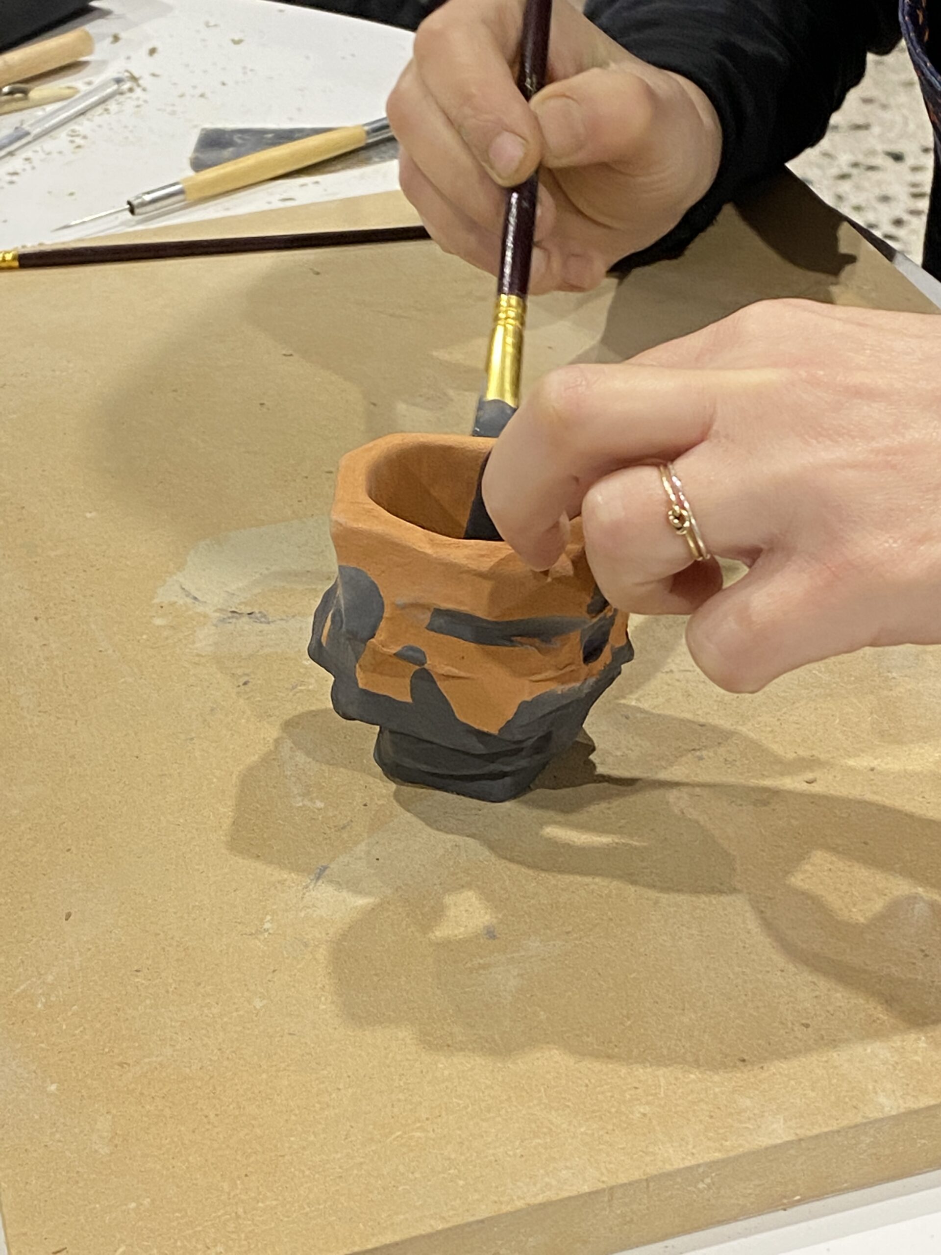 Σεμινάριο κεραμικής - Φτιάχνω κούπα kurinuki 4/4/26