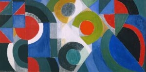 Triptych 1963, Sonia Delaunay