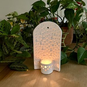 Σεμινάριο κεραμικής Αθήνα - Φτιάχνω κηροπήγιο - candle holder ceramics